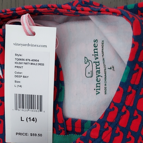 Vineyard Vines whale dress - Picture 2 of 4